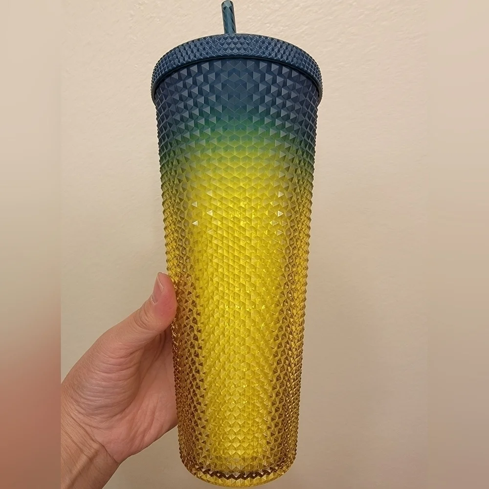 NWT Starbucks 2023 Lemongrass Ombre Venti Tumbler